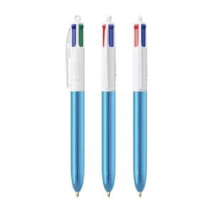 Stylo BIC® 4 Couleurs® Shine métallisé personnalisable