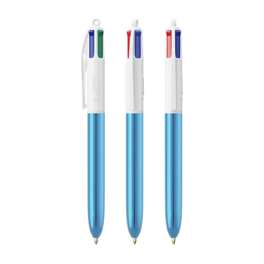 Stylo BIC® 4 Couleurs® Shine métallisé personnalisable