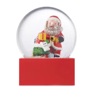 Boule à neige en verre personnalisable Santisimo