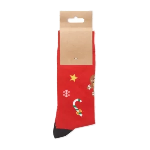 Paire de chaussettes de Noël M personnalisable Soc Medium