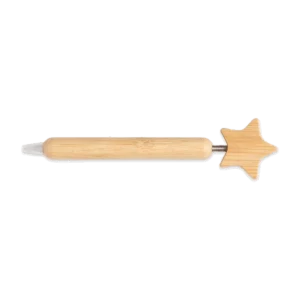 Stylo à bille étoile en bambou personnalisable Starpen