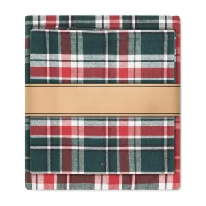 Nappe à carreaux en coton personnalisable Santable