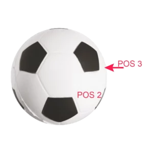 Balle anti-stress personnalisable Goal