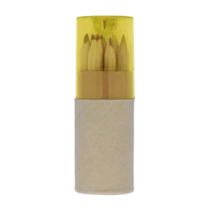 Tube 12 crayons de couleur K personnalisable Lambut