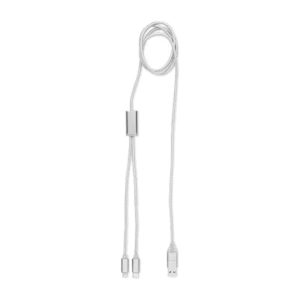 Câble de charge 2 en 1 long personnalisable Cablong