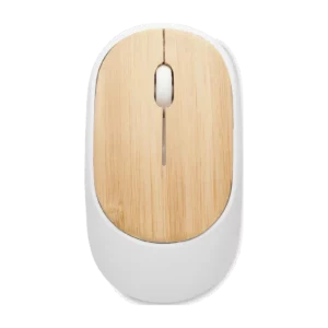 Souris sans fil en bambou, customisable – Curvy Bam
