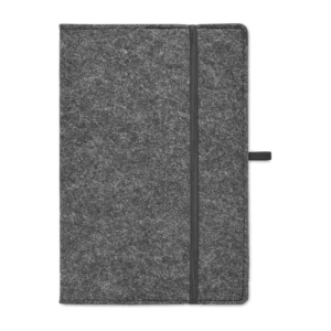 Carnet A5 en feutre RPET personnalisable Feltbook