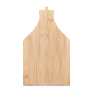 Caisse à bouteilles en bambou personnalisable Cabas