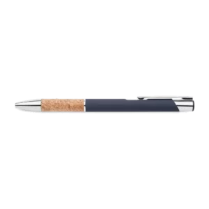 Stylo en aluminium encre bleue personnalisable Veria