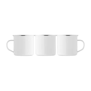 Mug en émail sublimation 500m personnalisable Plateado L