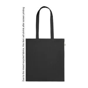 Sac shopping en coton recyclé personnalisable Viveka Colour