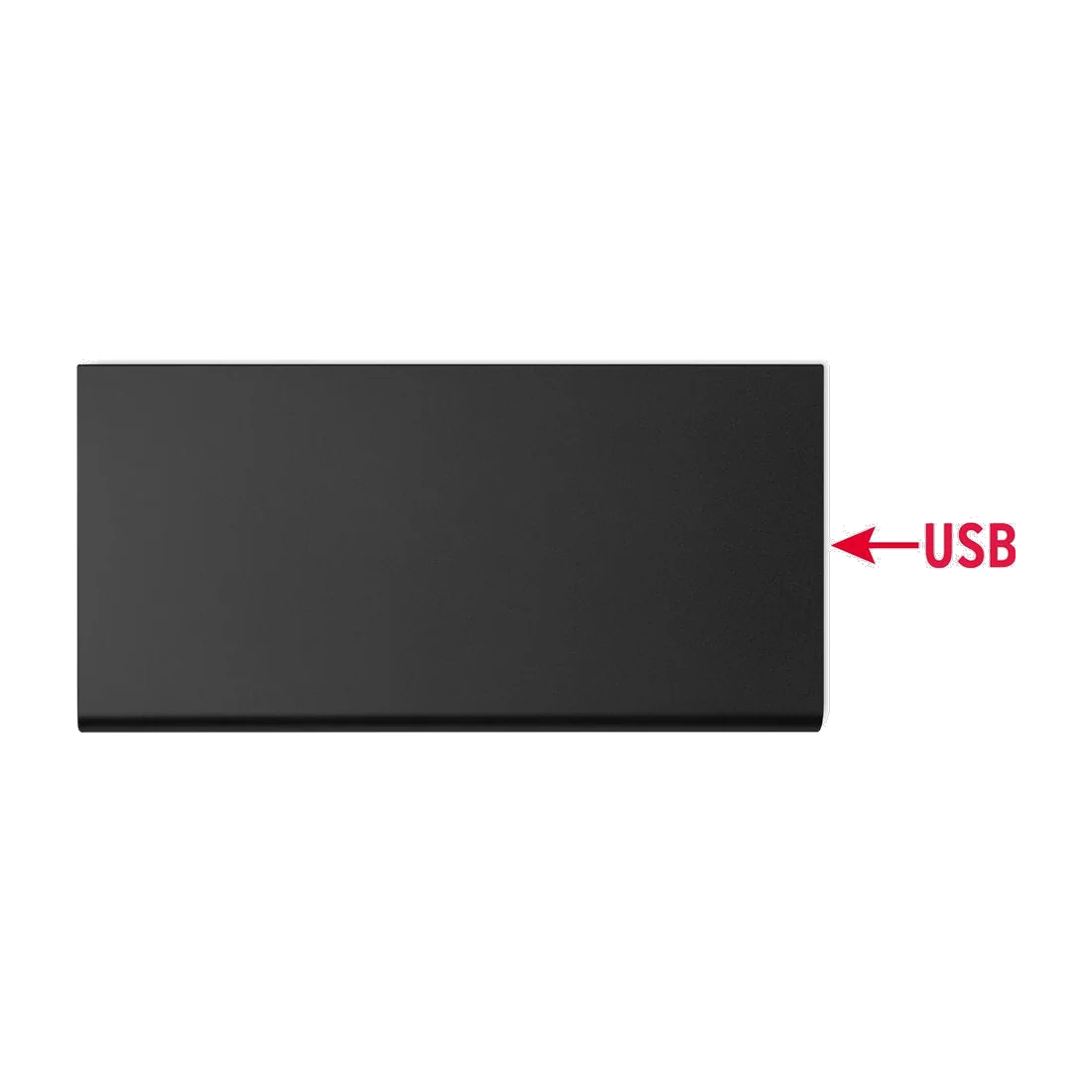 Powerbank 8000 mAh personnalisable Powerflat8C