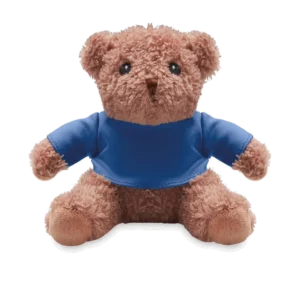 Peluche ourson avec t-shirt personnalisable Johnny T