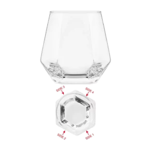 Verre biseauté 300 ml, customisable – Kimbero