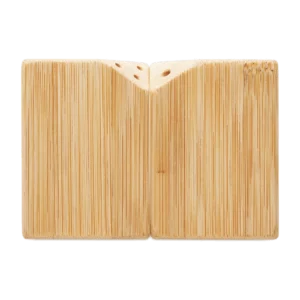Set sel et poivre en bambou personnalisable Both
