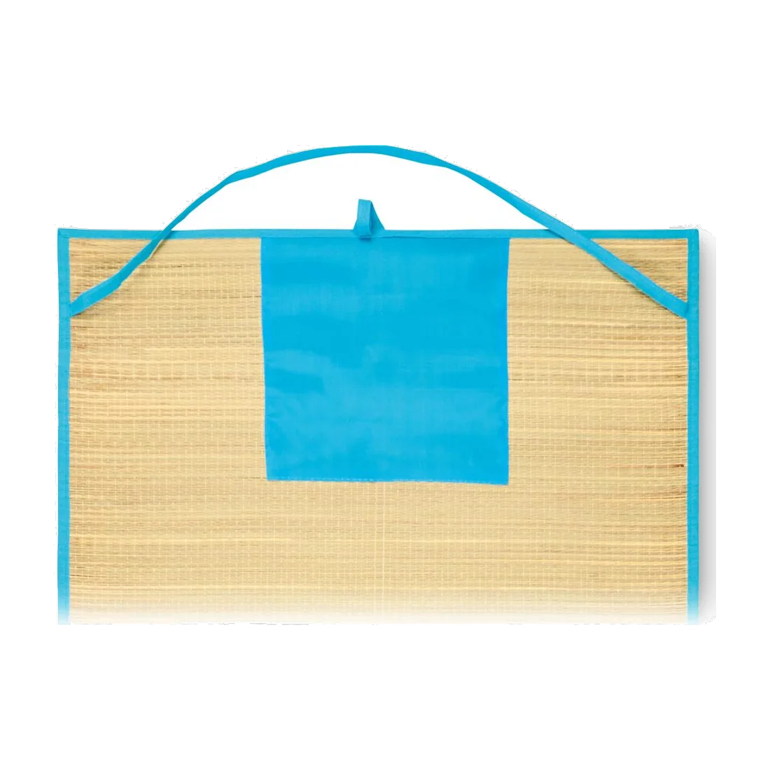 Natte plage paille naturelle, customisable – Rafia