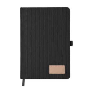 Carnet A5 rigide en RPET personnalisable Cordi Note