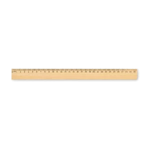 Règle en bois 30cm personnalisable Ruler30