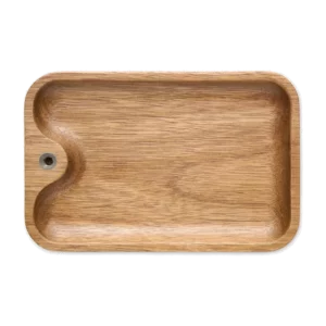 Vide poches en bois d'acacia personnalisable Branca