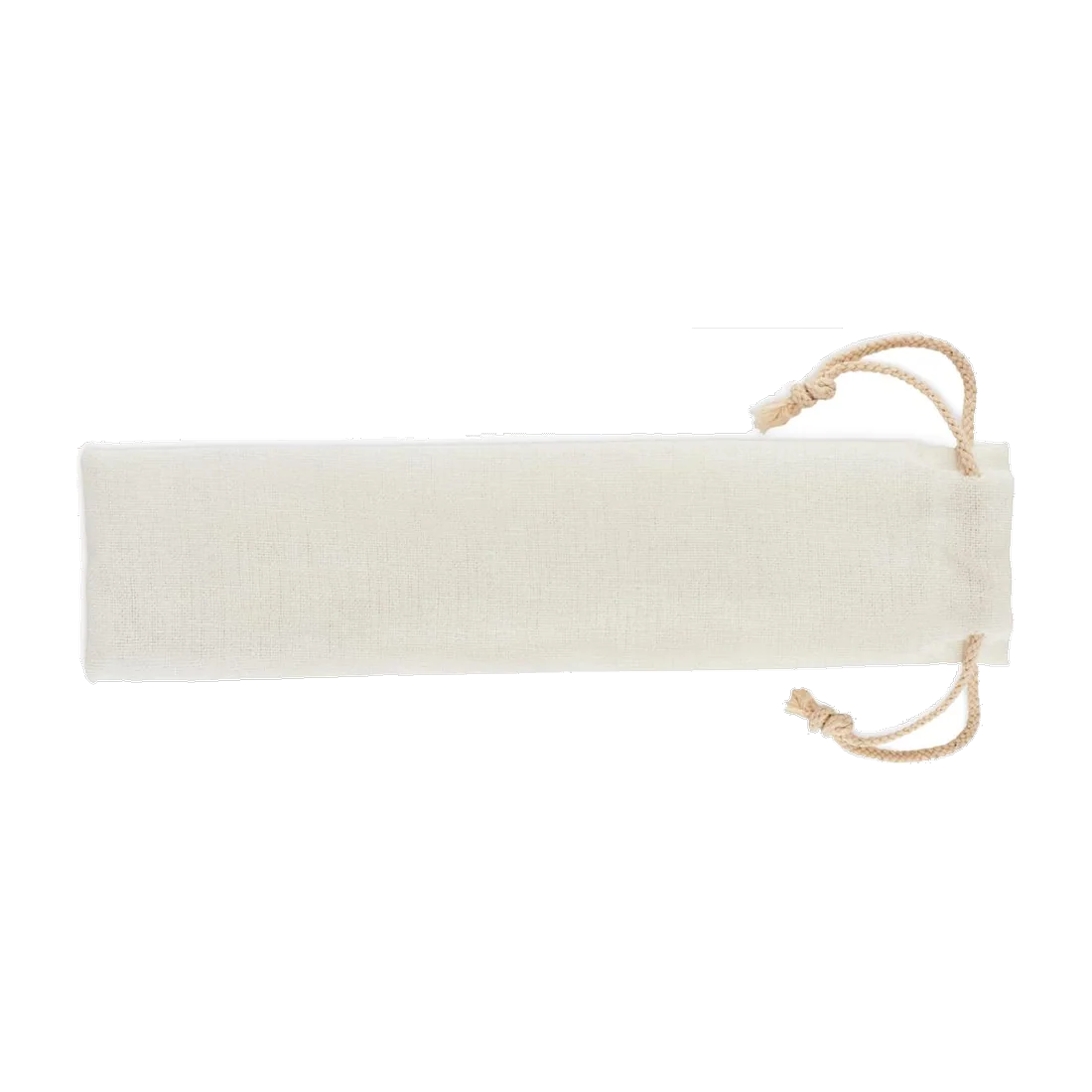 Couverts en bambou avec paille personnalisable Setstraw