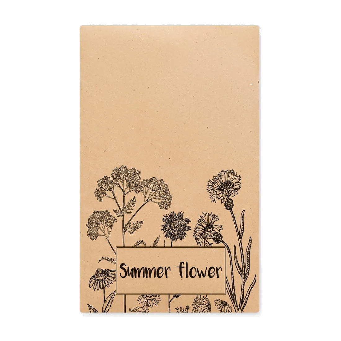 Enveloppe graines fleurs sauvag personnalisable Seedlope