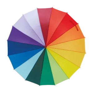 Parapluie arc-en-ciel 27 ", customisable – Bowbrella