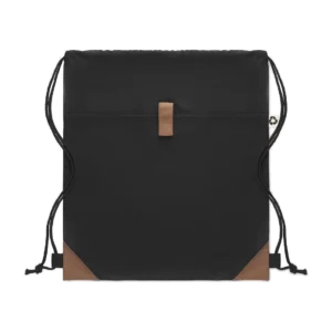 Sac à cordon en coton recyclé personnalisable Panda Bag