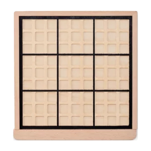 Jeu de plateau sudoku en bois, customisable