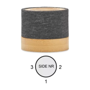 Haut-parleur Bambou RPET personnalisable Bool