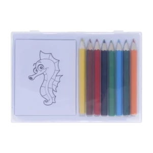 Set crayons de couleur en bois personnalisable Recreation