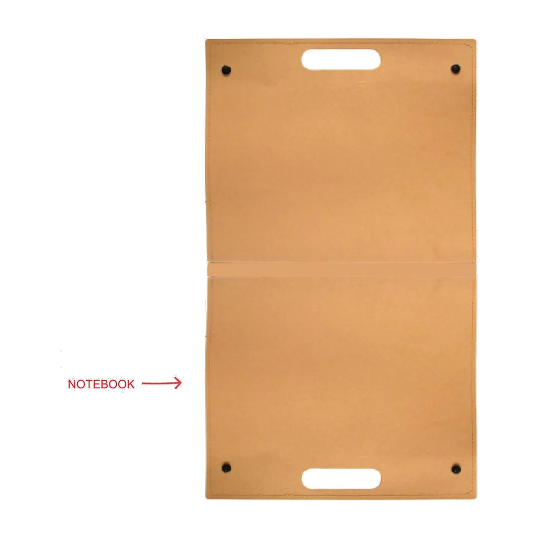 Porte-documents carton recyclé personnalisable Alberta