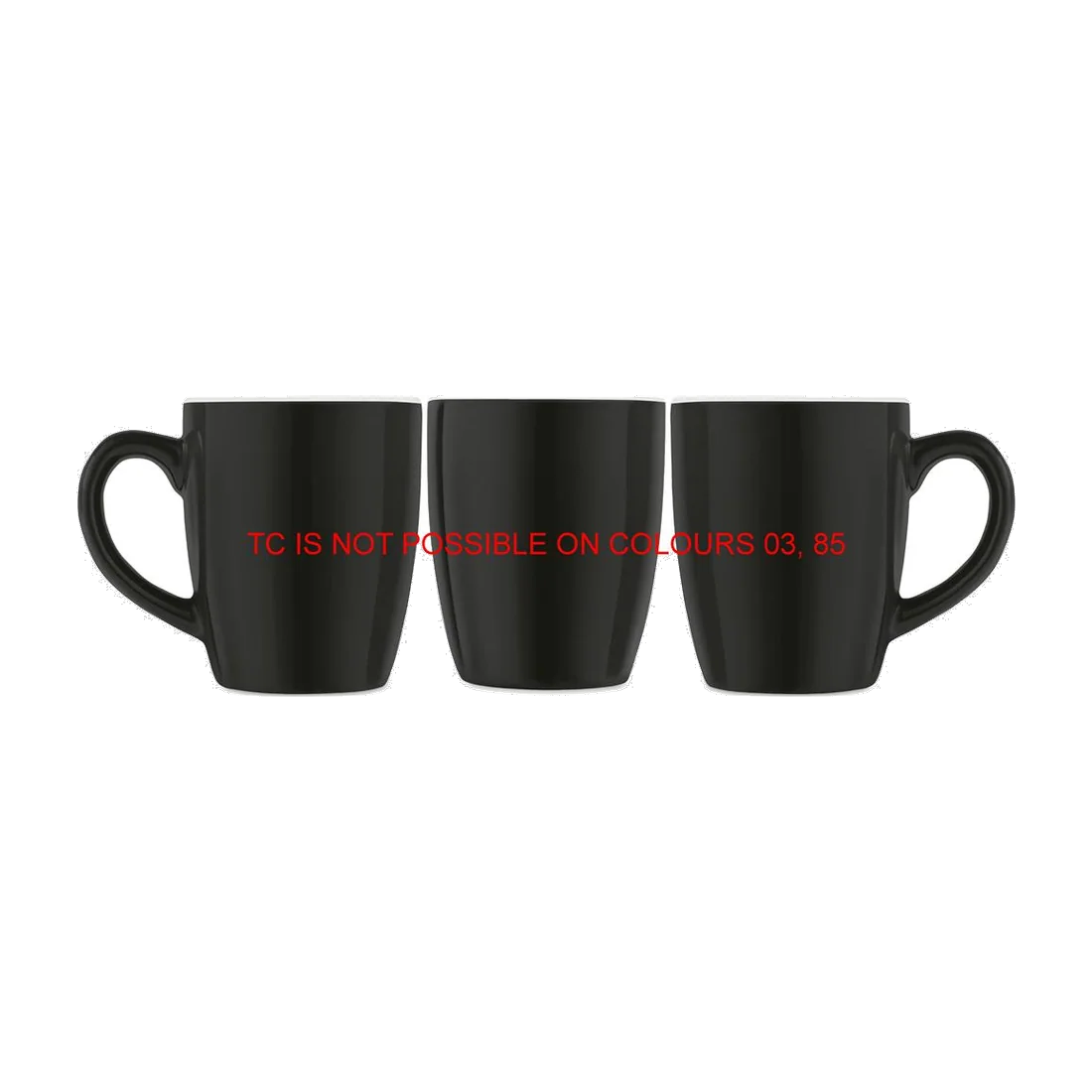 Mug coloré en céramique 290 ml, customisable – Colour Trent