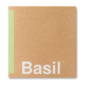 Substrat avec graines Basilic personnalisable