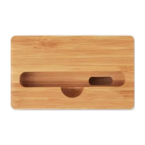 Support de téléphone en bambou, customisable – Caracol