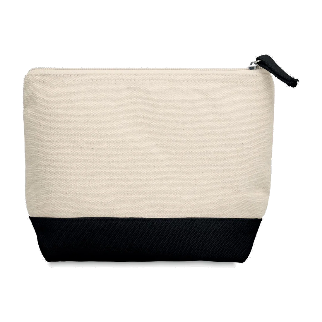 Trousse en coton bicolore personnalisable Kleuren