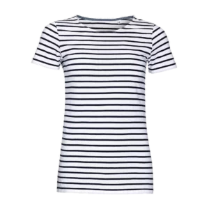 MILES WOMEN T-SHIRT RAYE, customisable