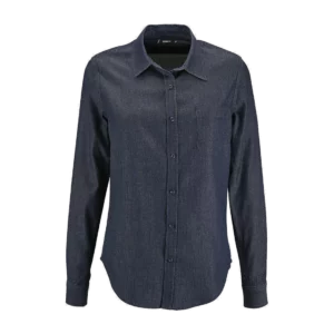BARRY WOMEN CHEMISE DENIM, customisable