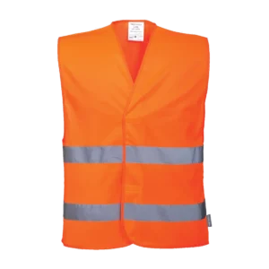Hi-Vis Two Band Vest, customisable – Portwest