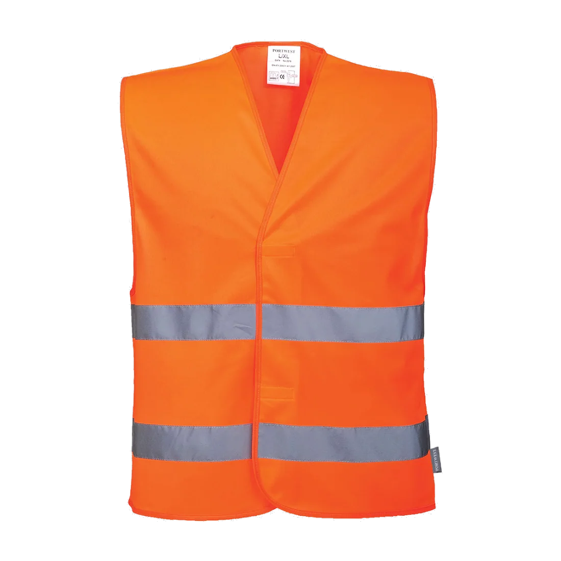 Hi-Vis Two Band Vest, customisable – Portwest