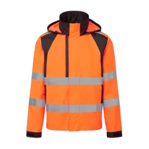 Eco Hi-Vis Rain Jacket, customisable – Portwest