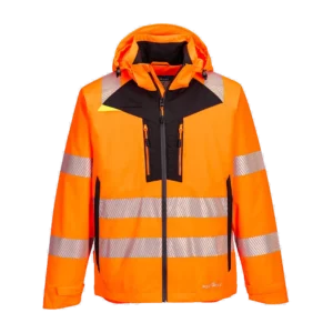 Hi-Vis Rain Jacket, customisable – Portwest