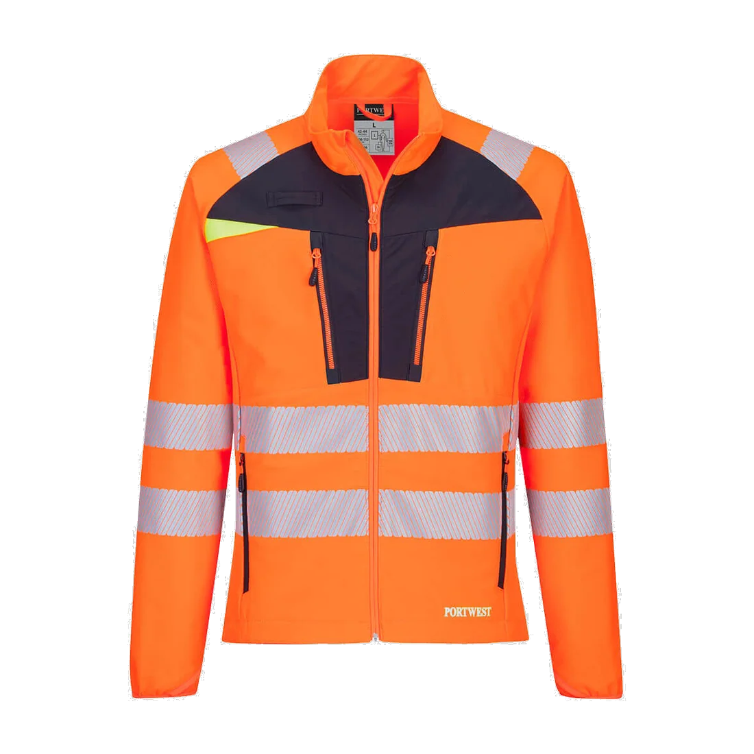Hi-Vis Lightweight Stretch Work Jacket, customisable – Portwest