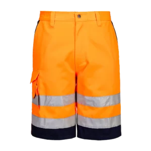 Bermuda HiVis Poly-coton personnalisable Portwest