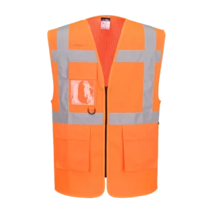 Essential Gilet Exécutif en Maille Haute Visibilité personnalisable Portwest