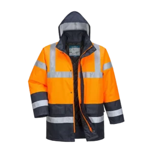 Essential Hi-Vis Contrast Winter Traffic Jacket, customisable – Portwest