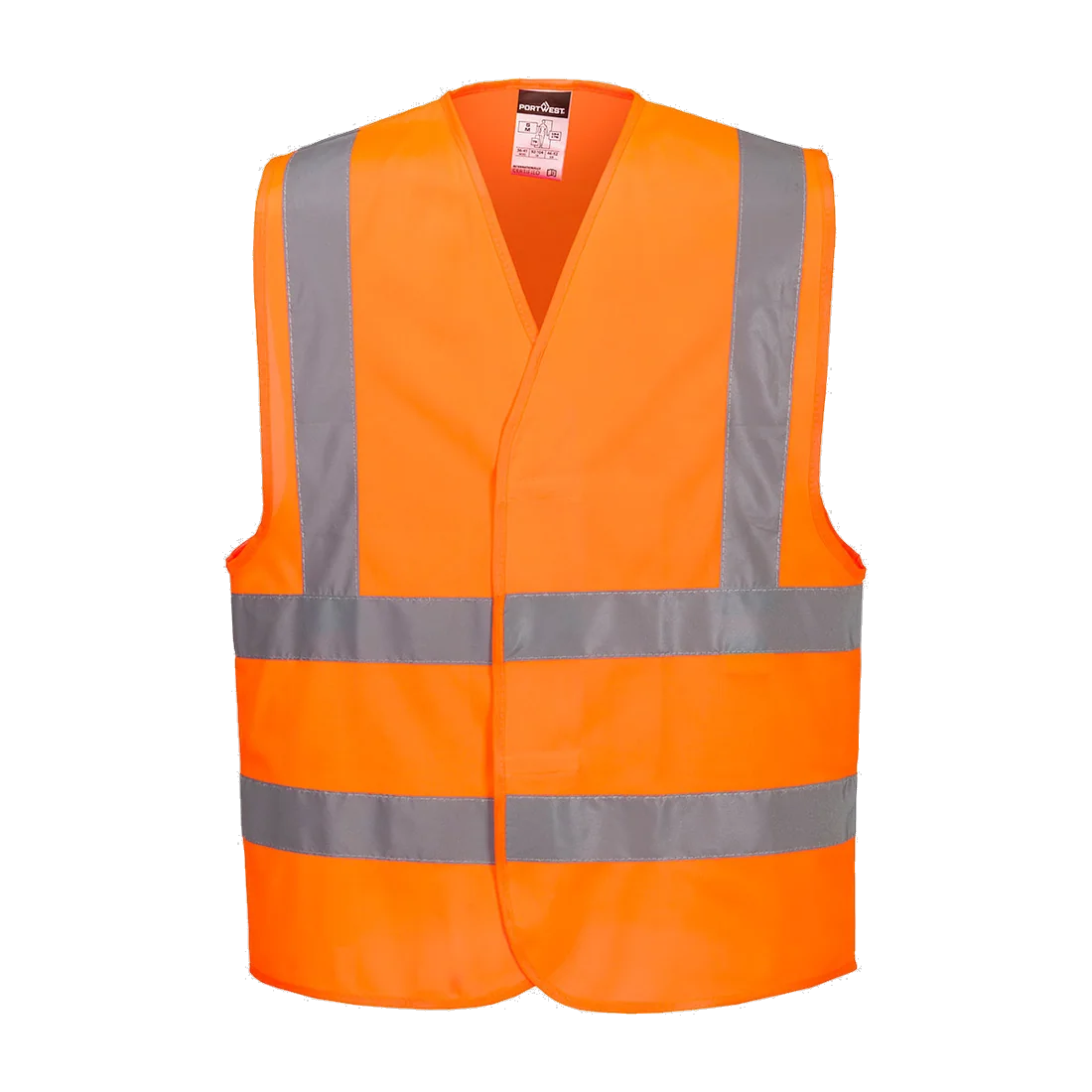 Essential Gilet à Bandes et Bretelles Haute Visibilité personnalisable Portwest