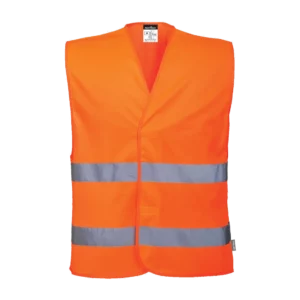 Essential Gilet à Deux Bandes Haute Visibilité personnalisable Portwest