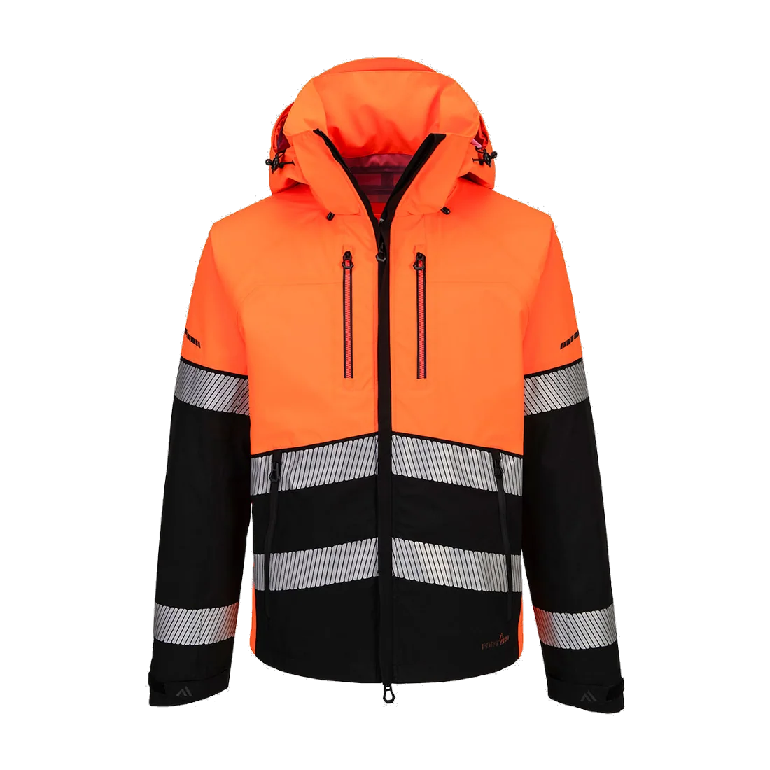 Veste imper-respirante à capuche HV EV4 (3L) personnalisable Portwest
