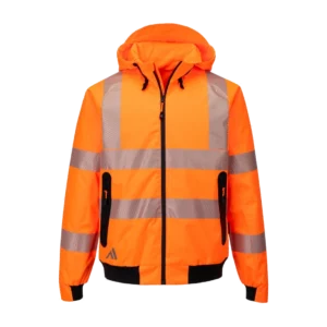 Sport Hi-Vis Rain Bomber, customisable – Portwest