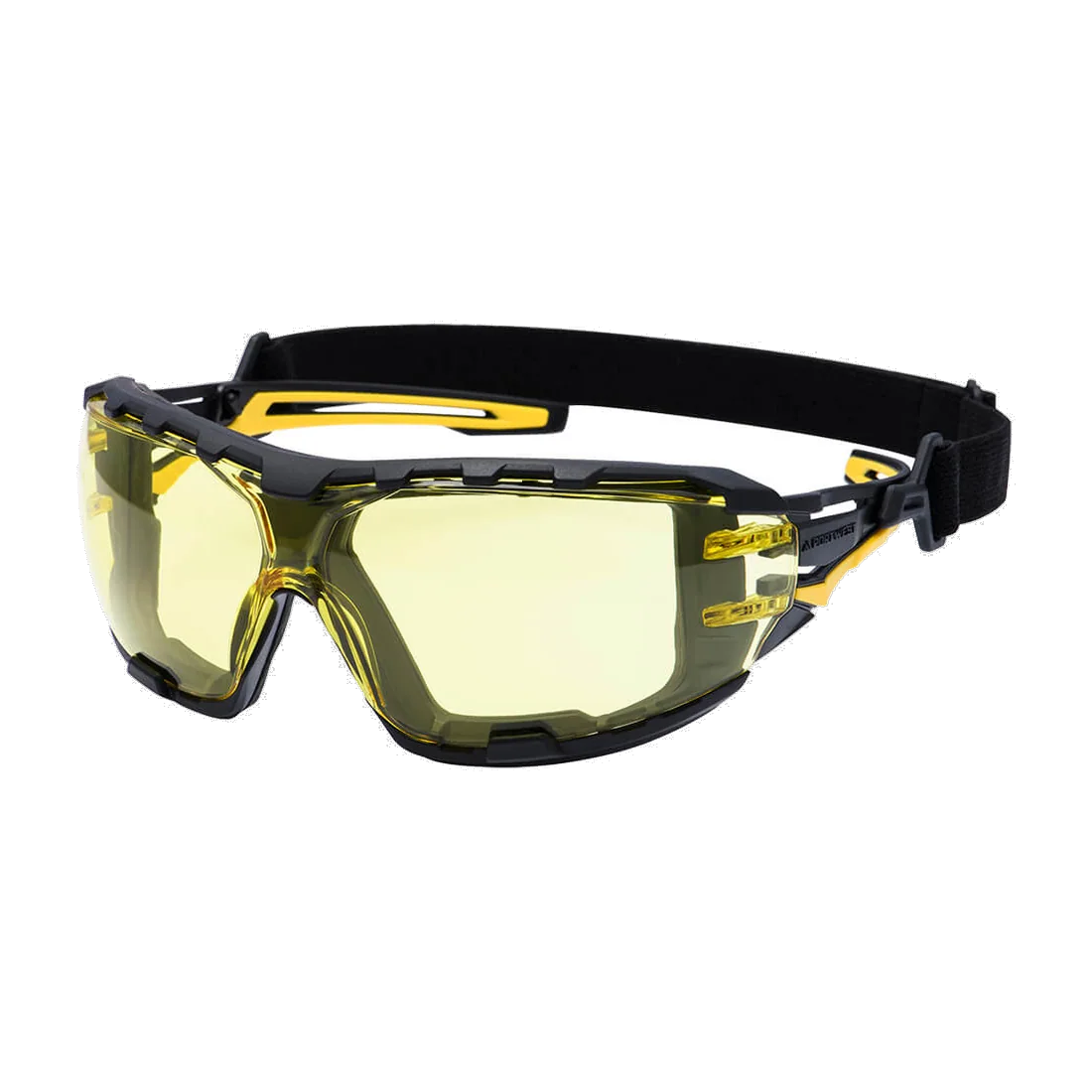 Anthracite Wraparound Plus Safety Glasses – Portwest